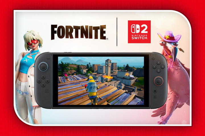 Fortnite Nintendo Switch 2 için yüksek FPS ve yüksek çözünürlük desteği aldı.